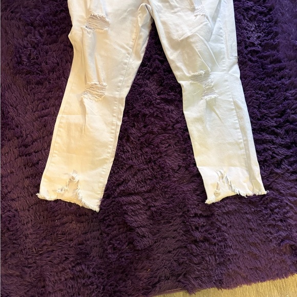 VENUS White Ankle Cropped Jeans - Picture 1 of 3